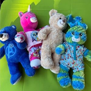 BuildABear Lot of 4
